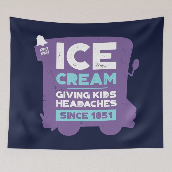 Item preview, Ice Cream - Giving Kids Headaches Since 1851 Summer Dessert Truck Quote designed and sold by CRHPOD20.