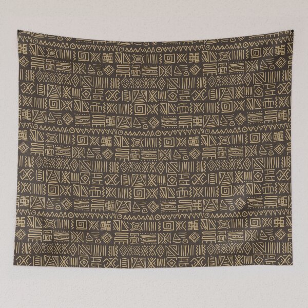 Item preview, abstract african patterns designed and sold by ILOVECHIWAWA.