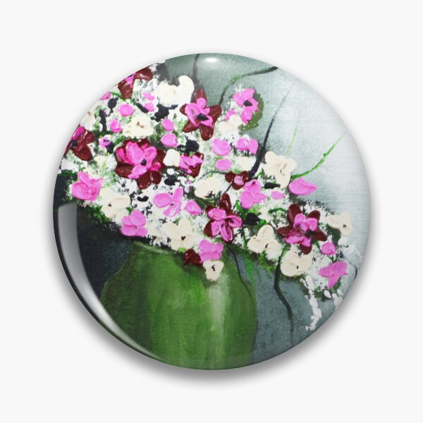 Item preview, Flowers in a Green Vase designed and sold by Rob McCullough.