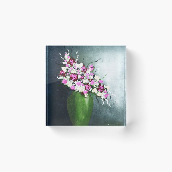 Item preview, Flowers in a Green Vase designed and sold by Rob McCullough.