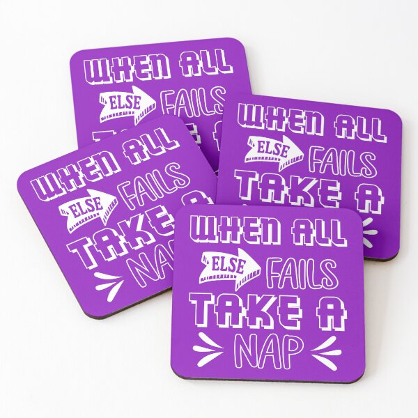 Item preview, When All Else Fails Take a Nap. Funny Motivational Quote, Funny Nap Quote  designed and sold by DesignHouse07.