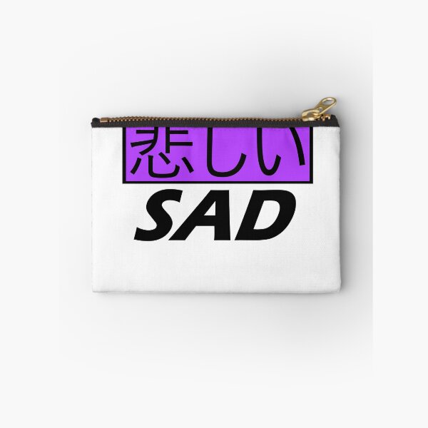 Item preview, Japanese Sad Aesthetic Purple designed and sold by TheSmartChicken.