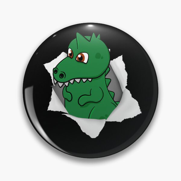Item preview, cute dino torn paper designed and sold by Chaos-Touch.
