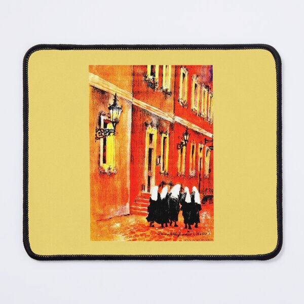 Item preview, Nuns Walking Together In The Alley Behind The Vatican designed and sold by DonSylvester.