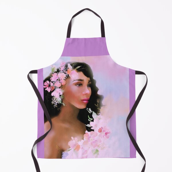 Item preview, Acuarela Flores Mujer Negra designed and sold by FancyFriendship.