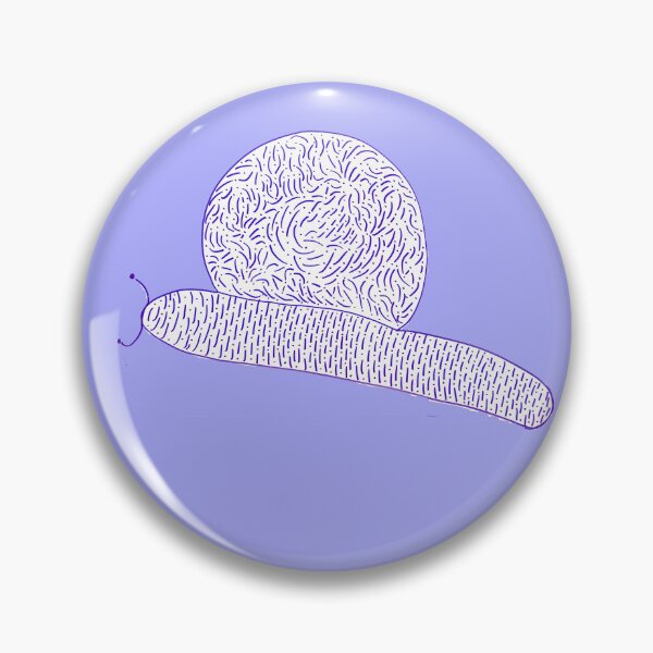 Item preview, Purple Patterned Snazy Snail designed and sold by KazM.