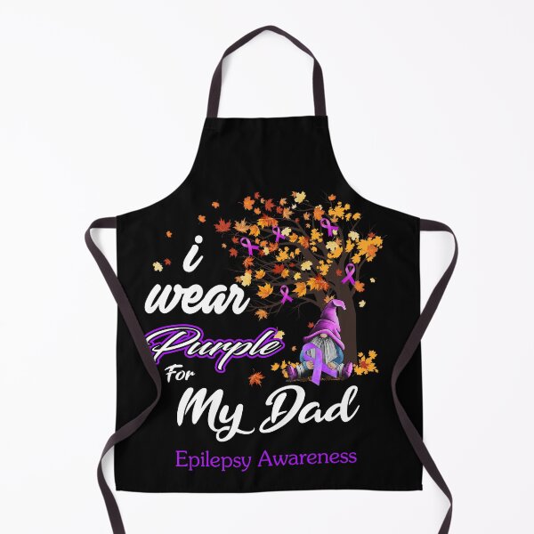 Item preview, Epilepsy Awareness Ribbon Tree I Wear Purple For My Dad designed and sold by Hatjar.