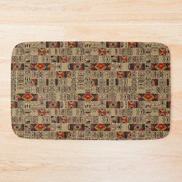 Item preview, Beige afro amazigh tribal patterns designed and sold by ILOVECHIWAWA.