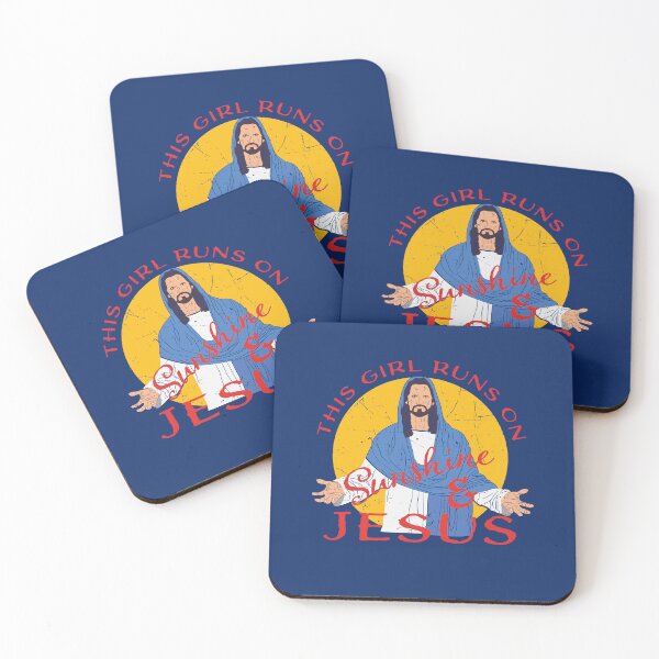 Item preview, Christian Women's, This Girl Runs On Sunshine And Jesus designed and sold by OliviaGbyKyro.