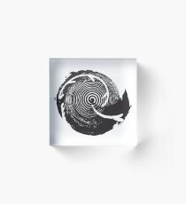 The Twilight Zone : BW // DJ Acrylic Block