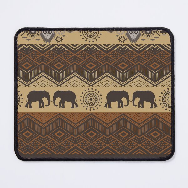 Item preview, Mixed tribal motifs elephants and symbol designed and sold by ILOVECHIWAWA.