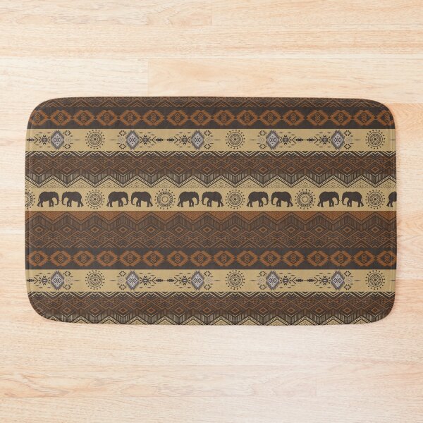 Item preview, Mixed tribal motifs elephants and symbol designed and sold by ILOVECHIWAWA.