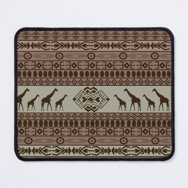 Item preview, Mixed giraffe tribal patterns and symbols designed and sold by ILOVECHIWAWA.