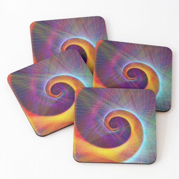 Item preview, Fibonacci spiral, linify designed and sold by blackhalt.