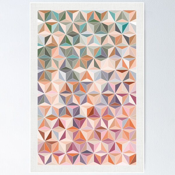 Item preview, Geometric star cubeså designed and sold by creativemonsoon.