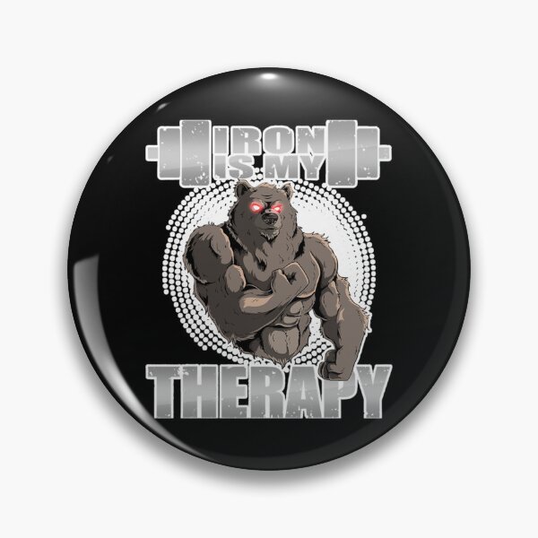 Item preview, Grizzly Bear Powerlifter Workout Gym Classic T-Shirt designed and sold by gloria1os.