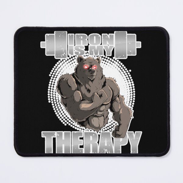 Item preview, Grizzly Bear Powerlifter Workout Gym Classic T-Shirt designed and sold by gloria1os.