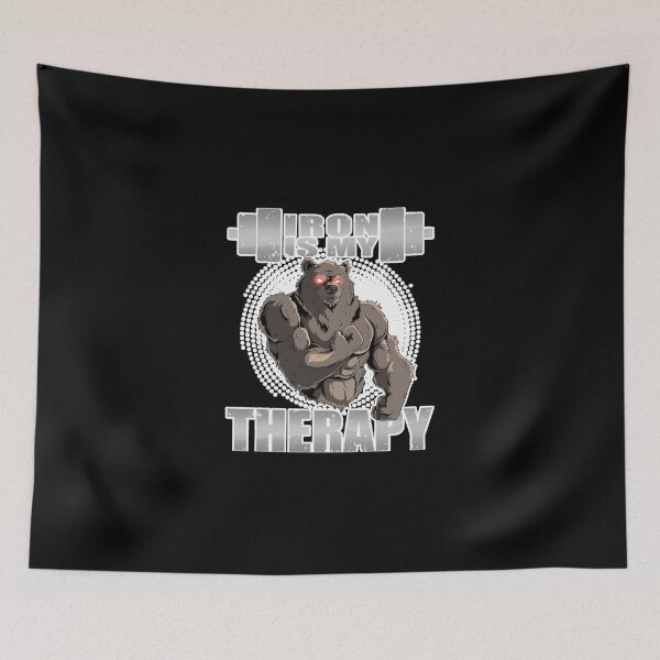 Item preview, Grizzly Bear Powerlifter Workout Gym Classic T-Shirt designed and sold by gloria1os.