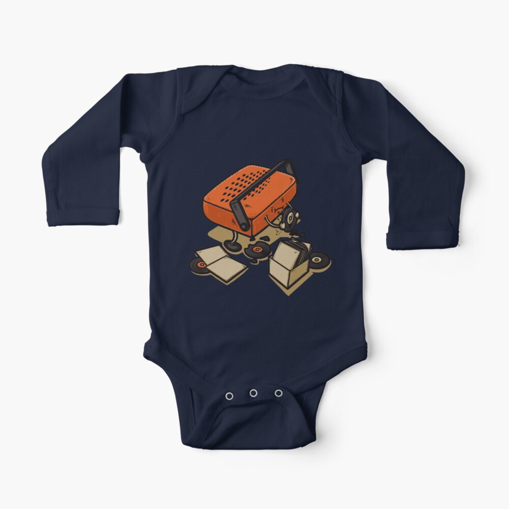 Item preview, Long Sleeve Baby One-Piece designed and sold by Letter-Q.