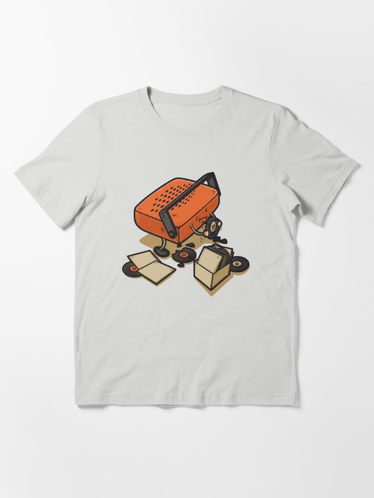 Thumbnail 2 of 7, Essential T-Shirt, Record Eater designed and sold by Letter-Q.