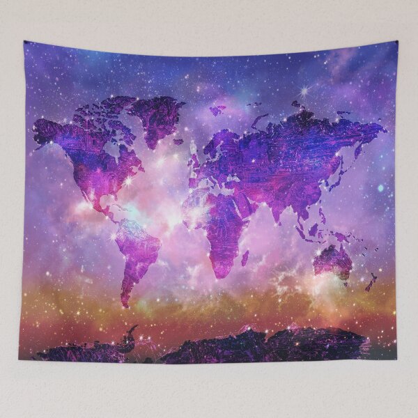 Item preview, world map designed and sold by BekimART.