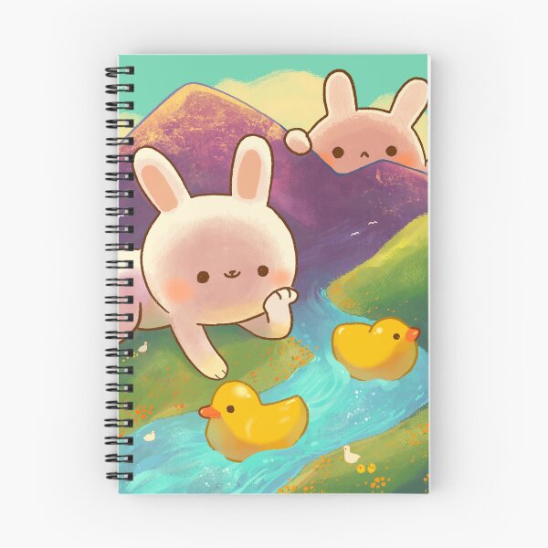 Item preview, Giant Bunnies Playing with Ducks designed and sold by Vooolatility.