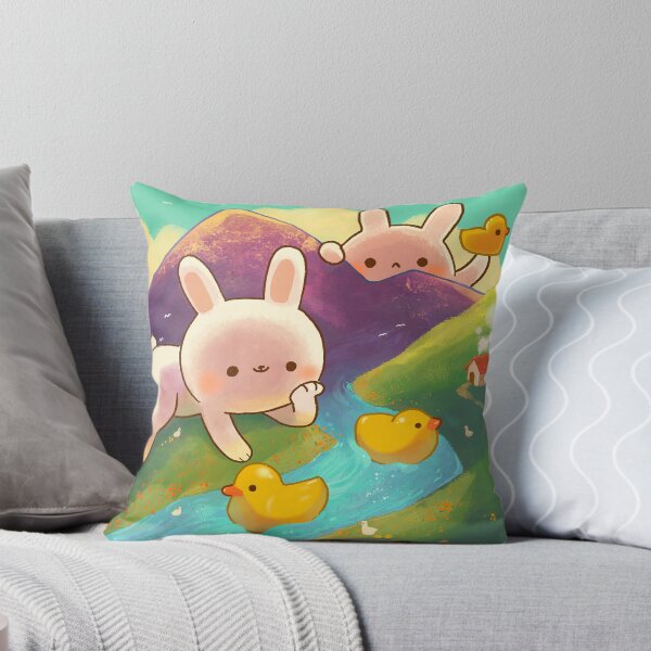 Item preview, Giant Bunnies Playing with Ducks designed and sold by Vooolatility.