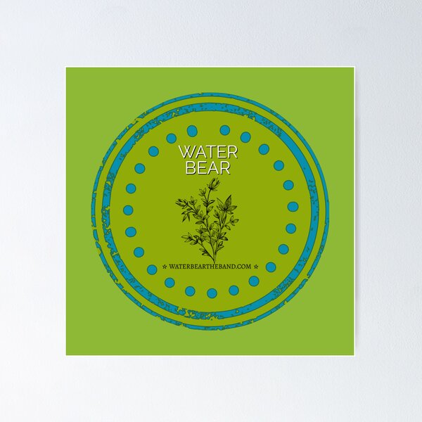 Item preview, WATER BEAR the band Logo (By Sol-Sistere) designed and sold by Sol-Sistere.