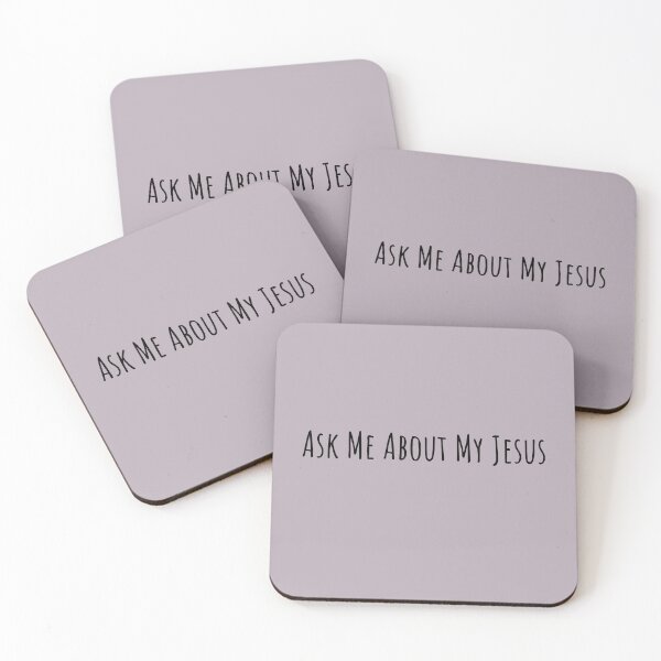 Item preview, Ask Me About Jesus designed and sold by GracefulThreads.