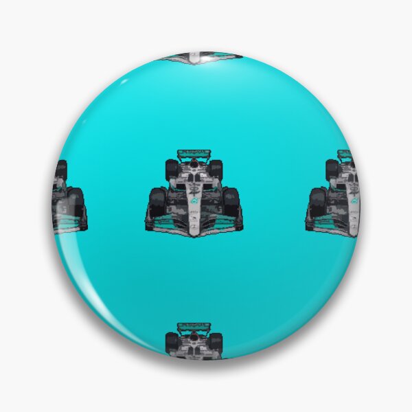 Aperçu de l'œuvre Voiture de course F1 W13 pixel illusturation créée et vendue par Efekan Turker.