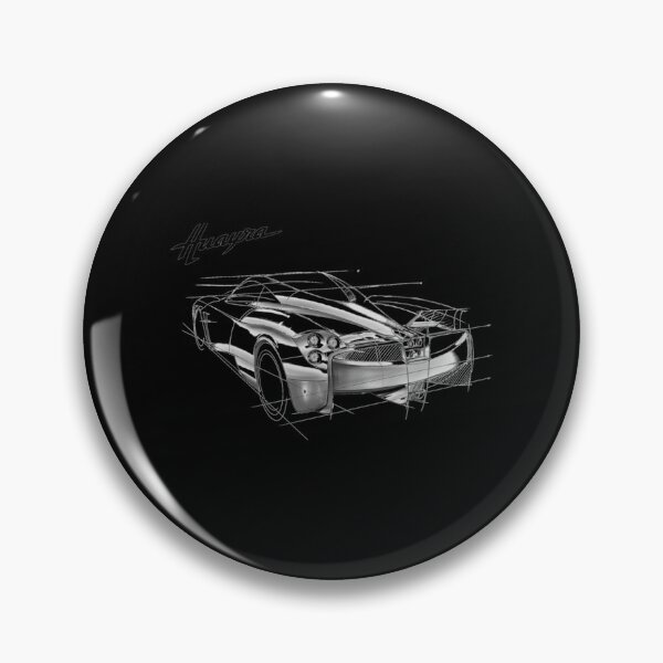 Item preview, Pagani Huayra Sketch Classic T-Shirt designed and sold by monica45je.