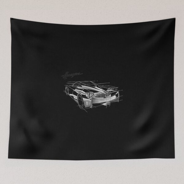 Item preview, Pagani Huayra Sketch Classic T-Shirt designed and sold by monica45je.