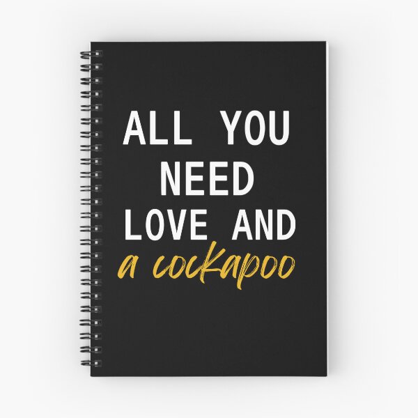 Item preview, All you need is love and a cockapoo designed and sold by Oreo2020 Creations.