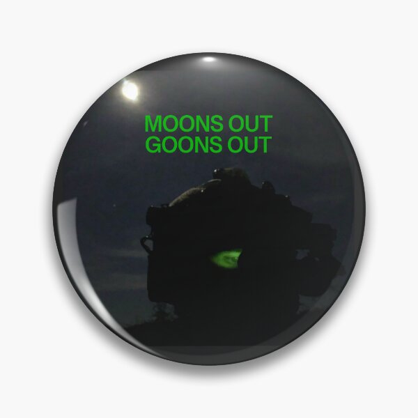 Item preview, Moon’s Out Goons Out NVG Boi designed and sold by ReckahFox.