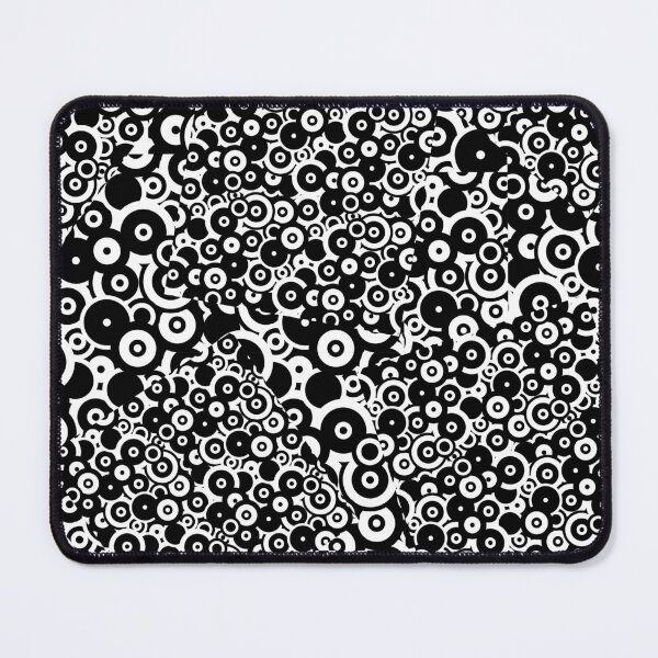 Item preview, Patrón circular geométrico en blanco y negro. designed and sold by SloganExpress.