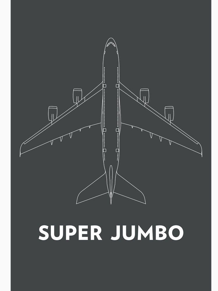Super Jumbo Airbus A380 by untitledstory