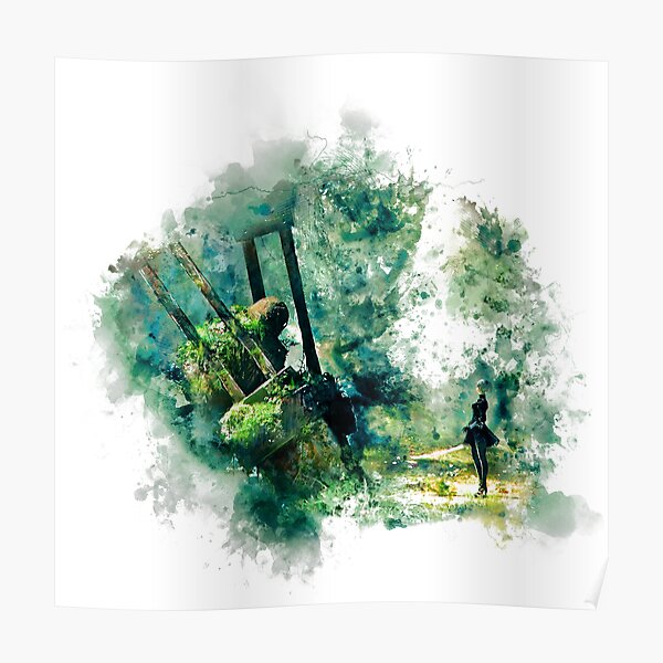 Nier Automata Peinture Poster