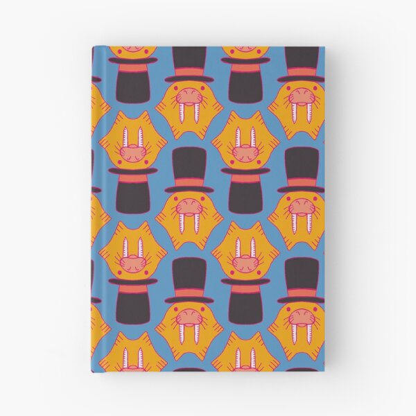 Item preview, Top Hat Walrus Repeating Pattern designed and sold by ligus-design.
