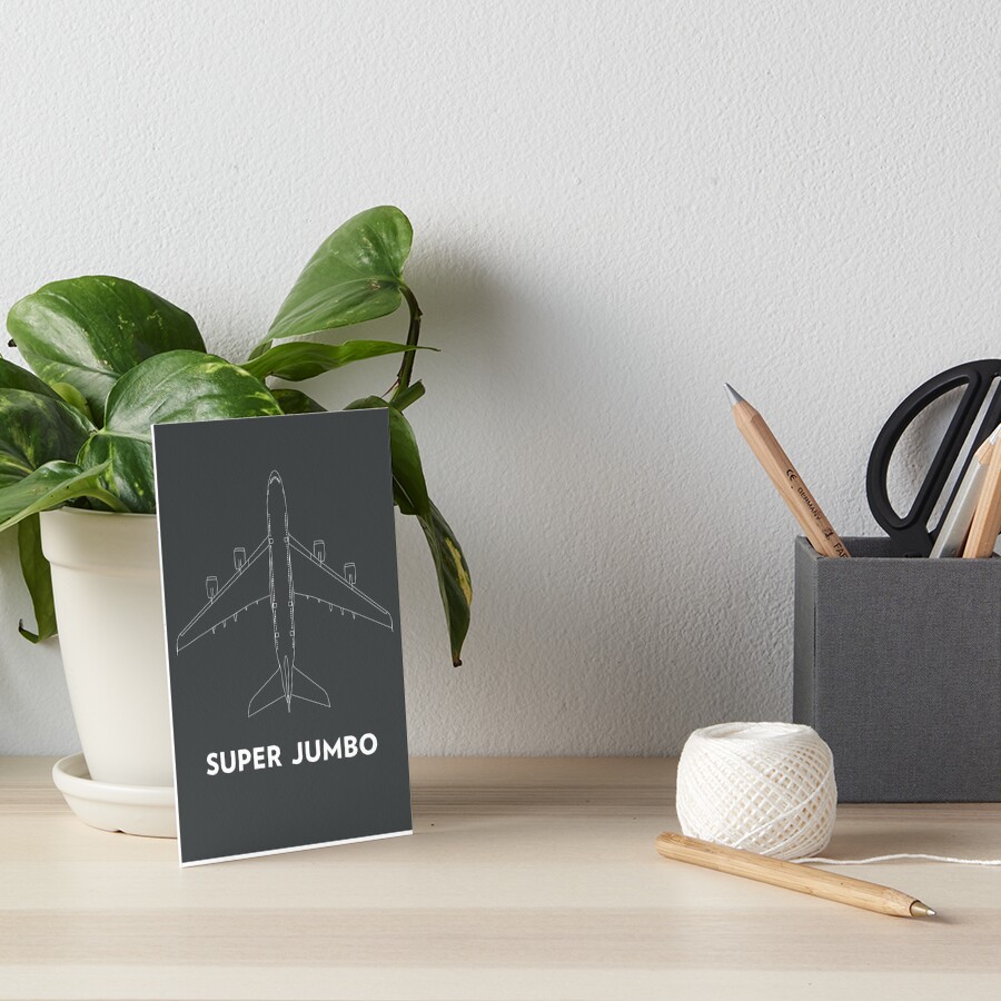 Super Jumbo Airbus A380 Art Board Print