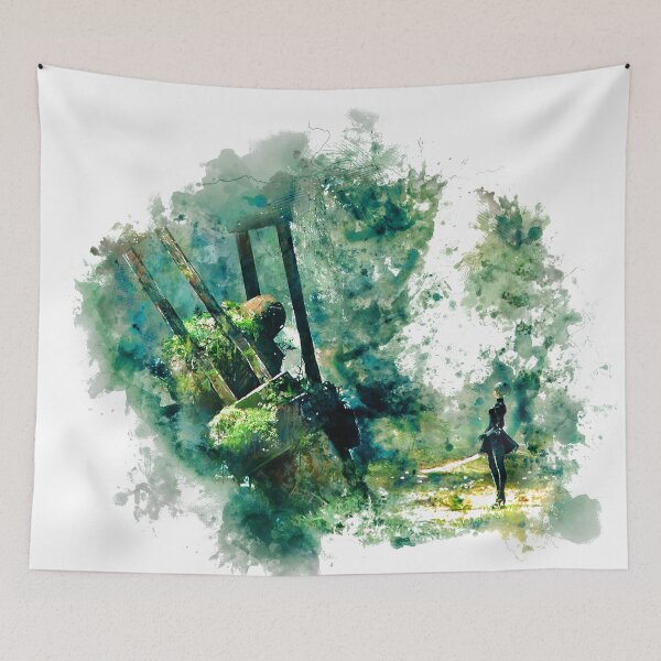 Item preview, Nier Automata Painting designed and sold by TortillaChief.