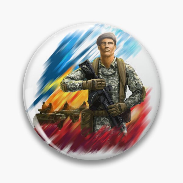 Item preview, Be Brave Like Ukraine, Ukrainian Soldier, Slava Ukraini Heroiam Slava designed and sold by Digi Artworks Store.