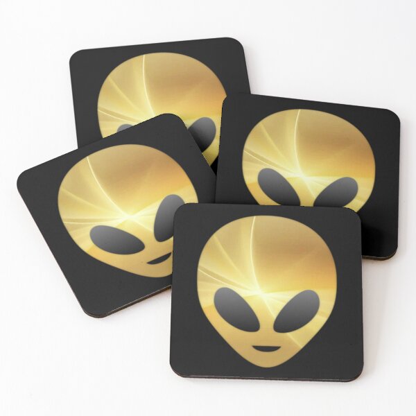 Item preview, Cute Alien Cartoon Face silhouette and graphic design  designed and sold by Design Repo.