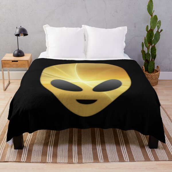 Item preview, Cute Alien Cartoon Face silhouette and graphic design designed and sold by Design Repo.