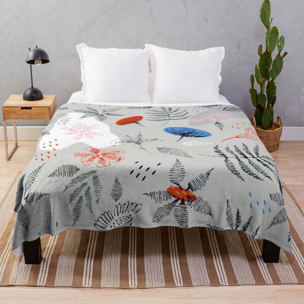 Item preview, Drawing of a fern leaves and flowers designed and sold by Nata-V.