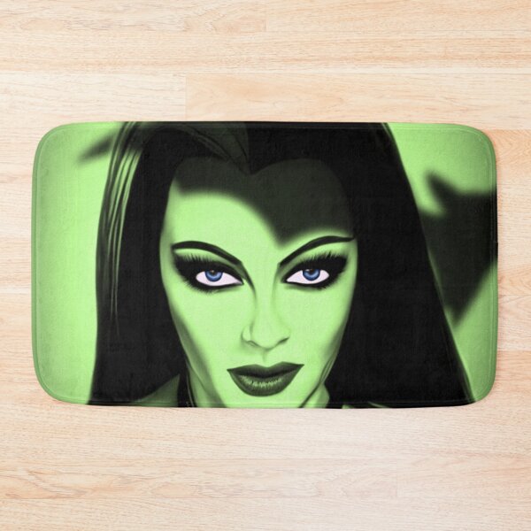 Item preview, Green Horror Queen Lily with Bat Shadows designed and sold by orionlodubyal.