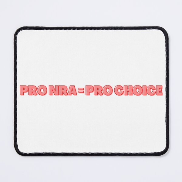 Aperçu de l'œuvre Pro NRA = conception graphique Pro Choice créée et vendue par TrolldollC.