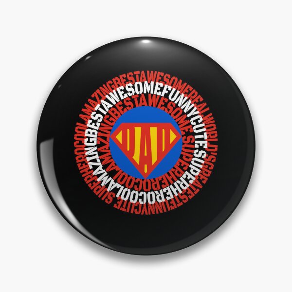 Item preview, Captain Superhero Dad Shield Quotes Father's Day Superdad designed and sold by Aide.