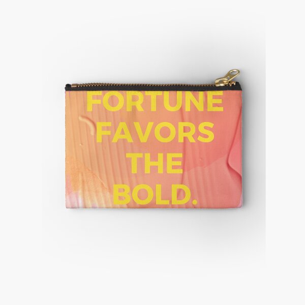 Item preview, Fortune Favors the Bold designed and sold by Stephanie McKee Zielinski.