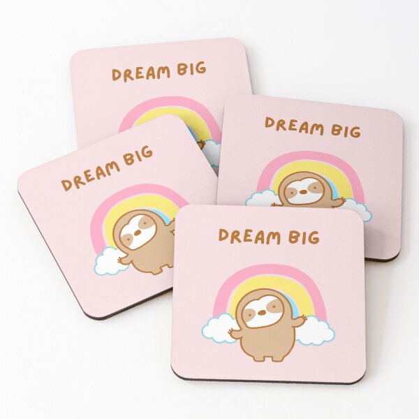 Item preview, Dream Big Rainbow Sloth  designed and sold by theslothinme.