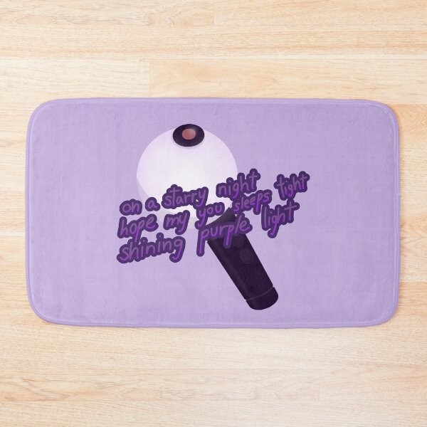 Item preview, Shining purple light - ARMY Bomb Sticker designed and sold by Lonely-Whale.